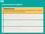 Learn to Code 5 - informatické myšlení